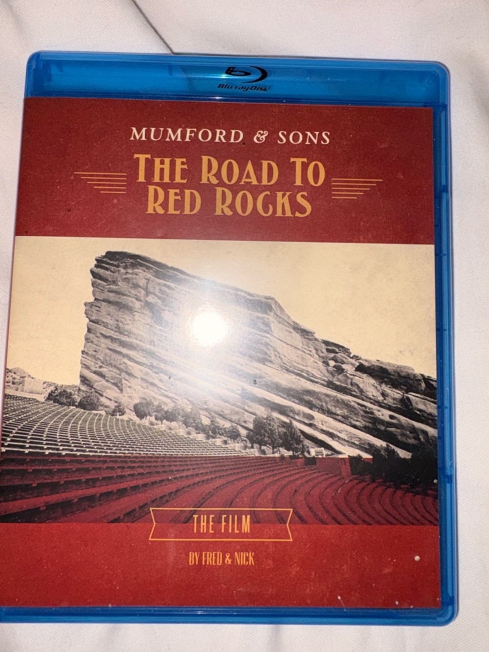 Mumford & Sons The Road to Red Rocks Blu-ray - Red